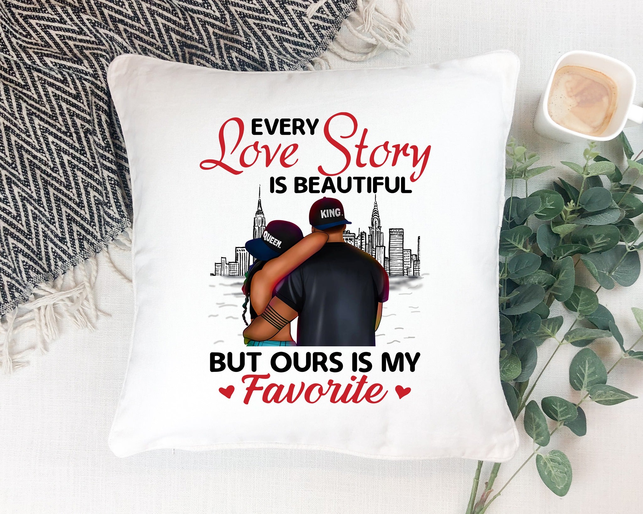 Love Story Pillow