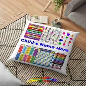 Custom Learning Pillow